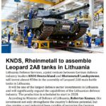 Baltic Defence Weekly No. 60 (8–14 Dec 2025): Leopard 2A8 Assembly in Lithuania, CAESAR Mk II Deal, and Baltic–German Defence Ties